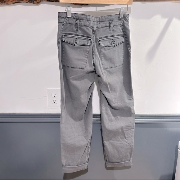 Anthropologie “The Wanderer” Pant Gray Cargo size 25 - Picture 4 of 14